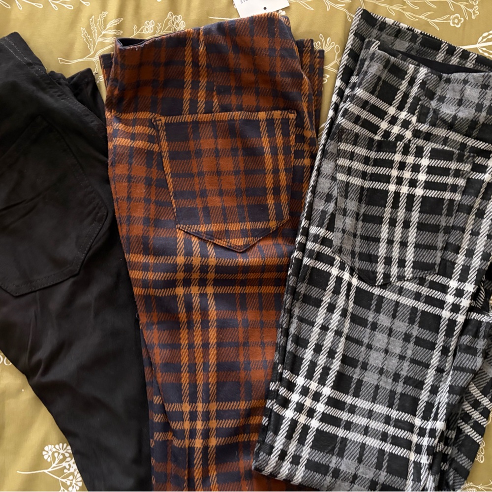 American Eagle Flare Stretch Pants Lot of 3, NWT